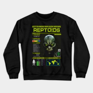 Our Alien Visitors: Reptoids Crewneck Sweatshirt